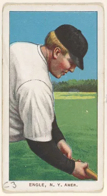 Engle, New York, American League, from the White Border series (T206) for the American Tobacco Company — American Tobacco Company