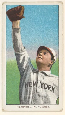 Hemphill, New York, American League, from the White Border series (T206) for the American Tobacco Company — American Tobacco Company