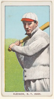 Kleinow, New York, American League, from the White Border series (T206) for the American Tobacco Company — American Tobacco Company