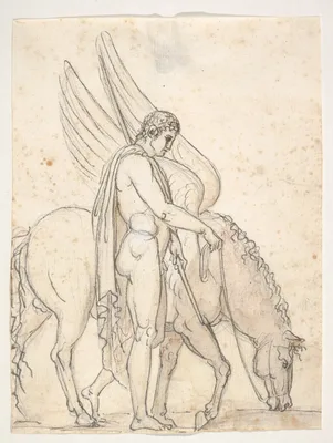 Bellerophon and Pegasus — Bertel Thorvaldsen