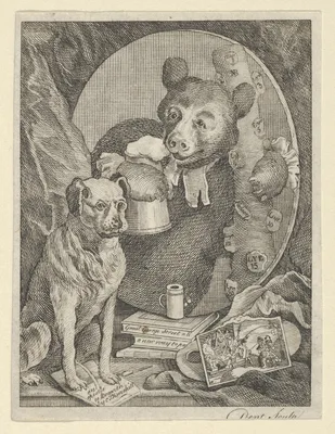 The Bruiser — William Hogarth · Dent