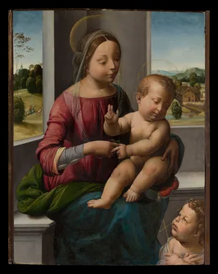 Madonna and Child with the Young Saint John the Baptist — Fra Bartolomeo