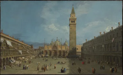 Piazza San Marco — Canaletto