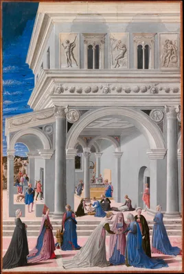 The Birth of the Virgin — Fra Carnevale