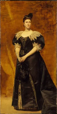 Mrs. William Astor (Caroline Webster Schermerhorn, 1831–1908) — Carolus-Duran