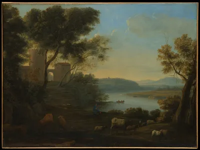 Pastoral Landscape: The Roman Campagna — Claude Lorrain