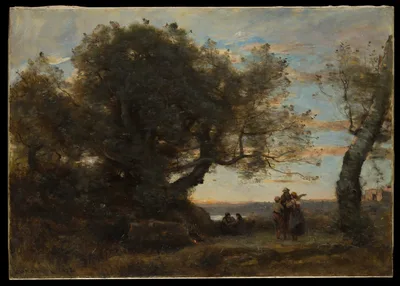 The Gypsies — Jean-Baptiste Camille Corot