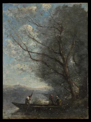 The Ferryman — Jean-Baptiste Camille Corot