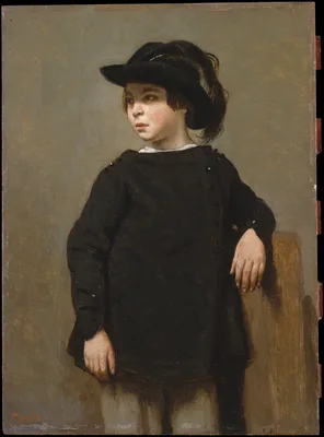 Portrait of a Child — Jean-Baptiste Camille Corot