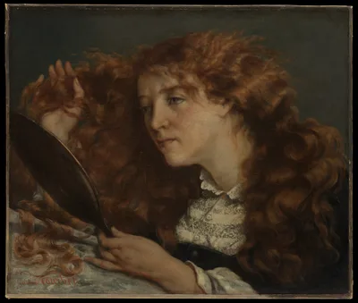 Jo, La Belle Irlandaise — Gustave Courbet