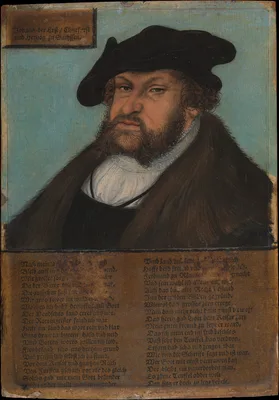 Johann I (1468–1532), the Constant, Elector of Saxony — Lucas Cranach the Elder and Workshop