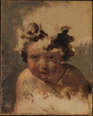Head of a Child — Jacques-Louis David