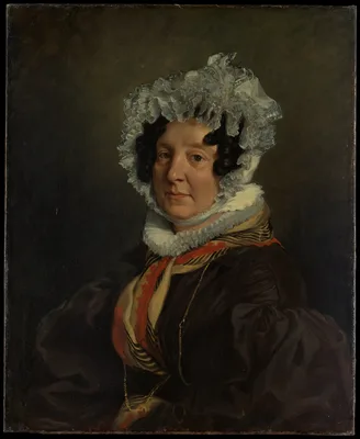 Madame Henri François Riesener (Félicité Longrois, 1786–1847) — Eugène Delacroix