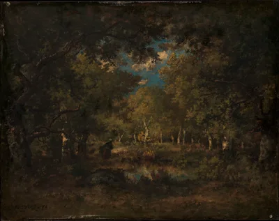 The Forest of Fontainebleau — Narcisse Virgilio Díaz