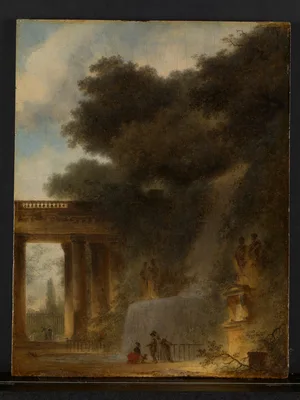 The Cascade — Jean-Honoré Fragonard