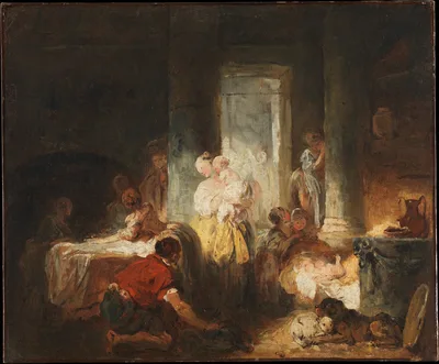 Roman Interior — Jean-Honoré Fragonard