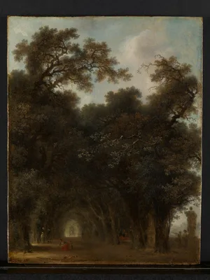 A Shaded Avenue — Jean-Honoré Fragonard