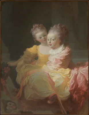 The Two Sisters — Jean-Honoré Fragonard