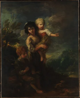 Cottage Children (The Wood Gatherers) — Thomas Gainsborough