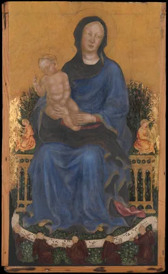 Madonna and Child with Angels — Gentile da Fabriano
