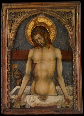 The Man of Sorrows — Michele Giambono