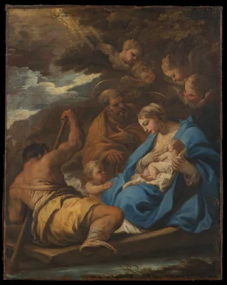 The Flight into Egypt — Luca Giordano