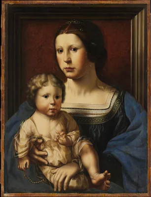 Virgin and Child — Jan Gossaert
