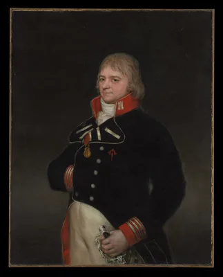 Ignacio Garcini y Queralt (1752–1825), Brigadier of Engineers — Francisco Goya