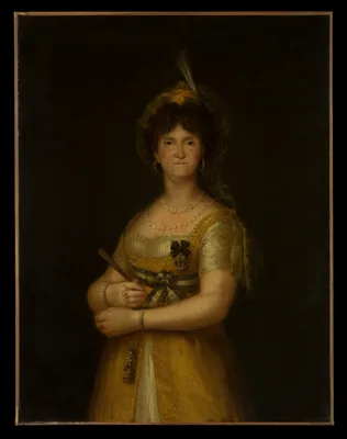 María Luisa of Parma (1751–1819), Queen of Spain — Francisco Goya