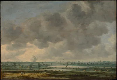 View of Haarlem and the Haarlemmer Meer — Jan van Goyen