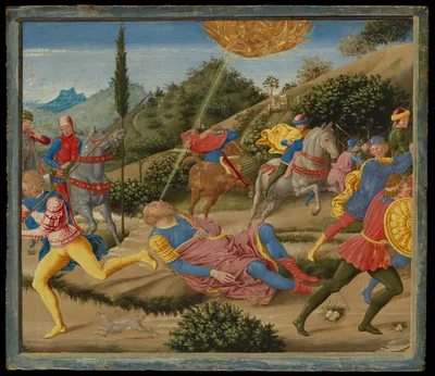 The Conversion of Saint Paul — Benozzo Gozzoli