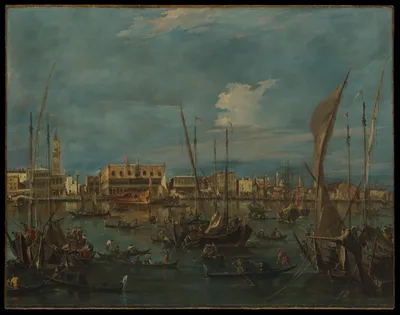 Venice from the Bacino di San Marco — Francesco Guardi