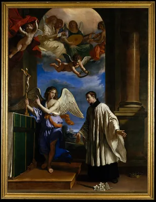 The Vocation of Saint Aloysius (Luigi) Gonzaga — Guercino