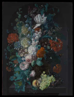 A Vase of Flowers — Margaretha Haverman