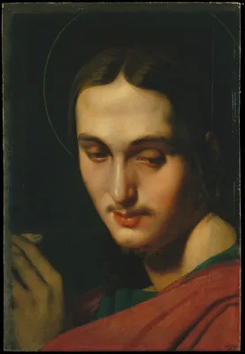 Head of Saint John the Evangelist — Jean-Auguste-Dominique Ingres