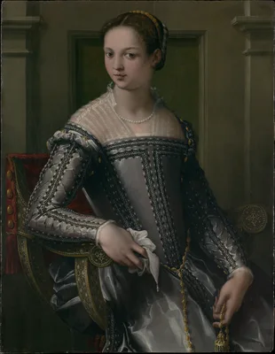 Portrait of a Woman — Italian (Florentine) Painter (possibly Jacopo Zucchi, Florence 1541–1590 Rome)