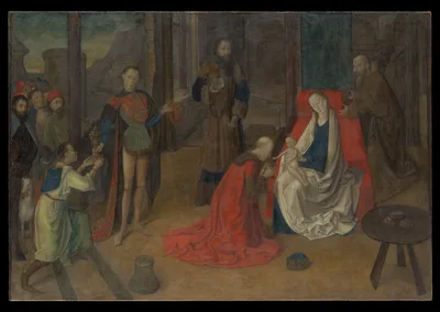The Adoration of the Magi — Justus van Gent