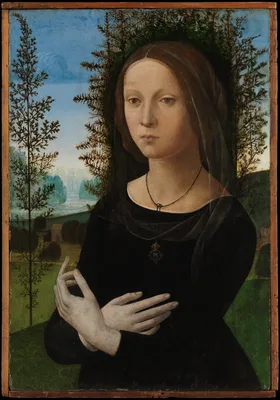 Portrait of a Young Woman — Lorenzo di Credi