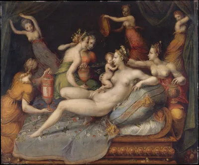 The Birth of Cupid — Master of Flora