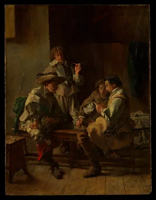 The Card Players — Jean-Louis-Ernest Meissonier