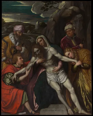 The Entombment — Moretto da Brescia