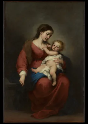 Virgin and Child — Bartolomé Esteban Murillo