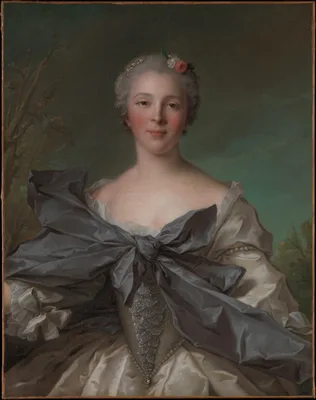Marie Françoise de La Cropte de St. Abre, Marquise d'Argence (born 1714) — Jean-Marc Nattier