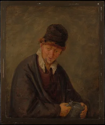 Man with a Tankard — Adrian Ostade