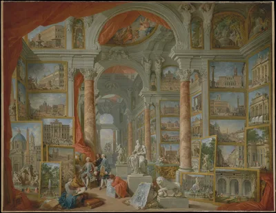 Modern Rome — Giovanni Paolo Panini