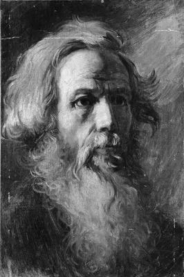 Head of a Man — Vasily Perov