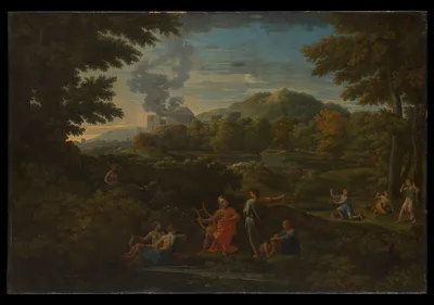 Orpheus and Eurydice — Niccolo Pussino