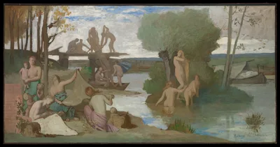 The River — Pierre Puvis de Chavannes