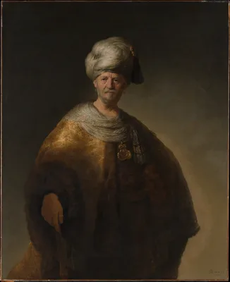 Man in a Turban — Rembrandt