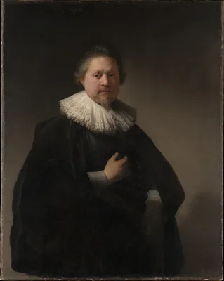 Portrait of a Man, probably a Member of the Van Beresteyn Family — Rembrandt